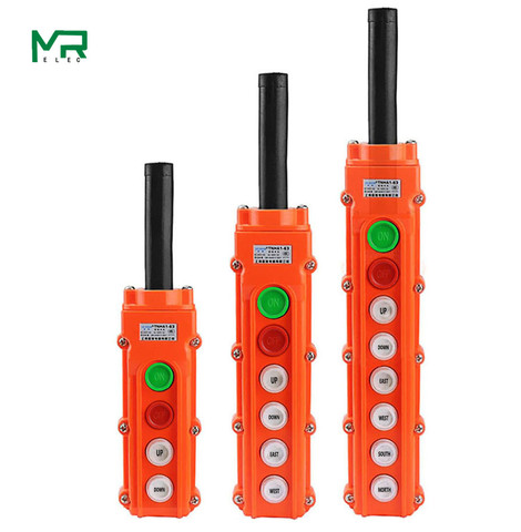 COB-61A COB-62A COB-63A COB-64A  English version Rain proof crane control switch lifting button electric hoist operating ► Photo 1/5