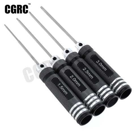 RC Model Hex Screwdriver 1.5mm 2.0mm 2.5mm 3.0mm RC 1/10 Crawler TRX4 1/14 Truck Scania Boat Aircraft Drift Repair Tool ► Photo 1/6