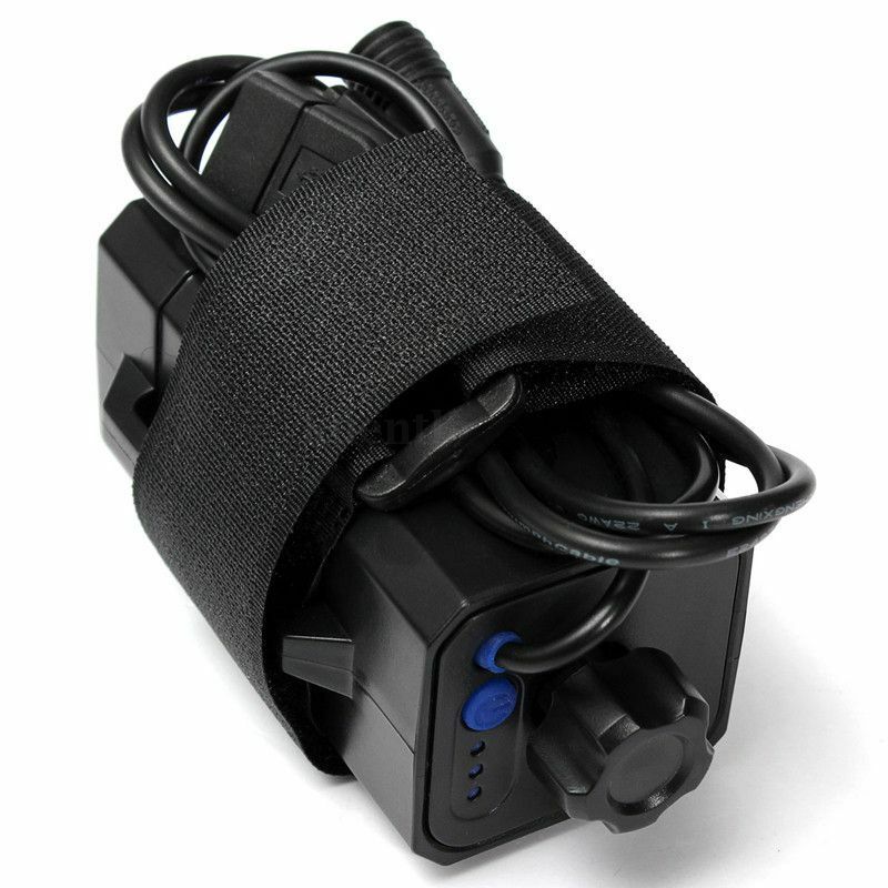 House Cover Waterproof Battery Pack Case 8.4V 4x 18650 For Bicycle Bike Lamp