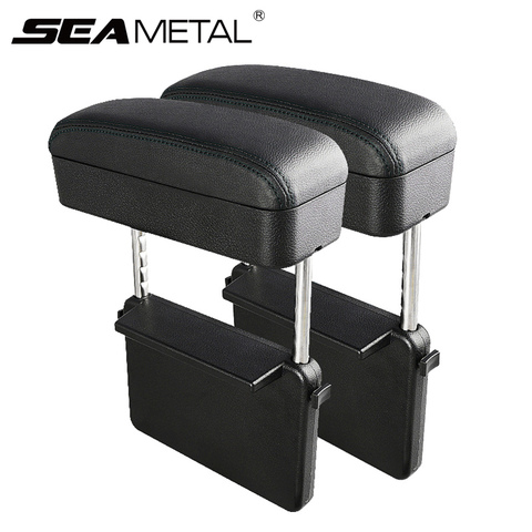 Car Armrest Box Elbow Support Adjustable Car Arm Rest Box Auto Rest Accessories with Organizer Center Universal for Both Side ► Photo 1/6