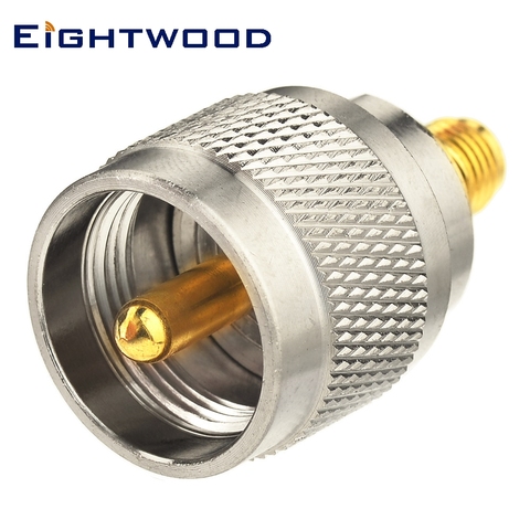 Eightwood Car CB Radio Walkie Talkies Antenna Adapter SMA Female to UHF Male PL-259 Connector for Wouxun BaoFeng TYT Kenwood ► Photo 1/3