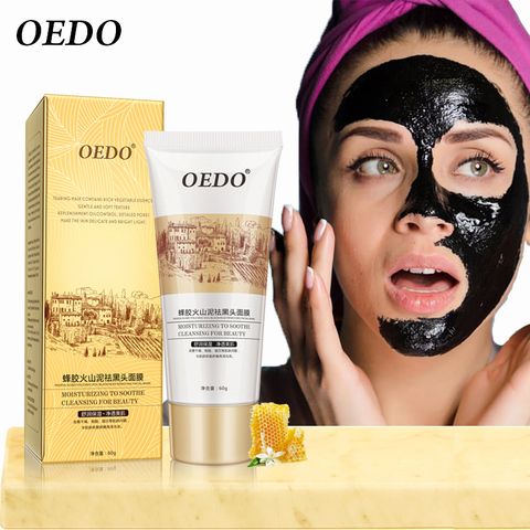 Volcanic Soil Facial Mask Acne Remove Blackhead Mite Propolis Face Care Treatment Repair Whitening Cream Skin Care Moisturizing ► Photo 1/6