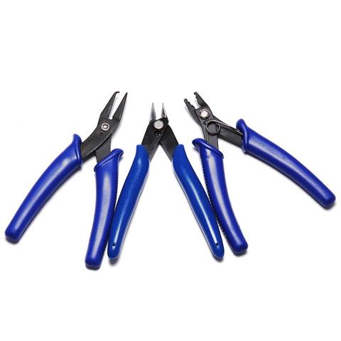 Multifunction Split Ring Opener Pliers Jewelry Tool Beading Crimping Crimper Pliers With Mini Diagonal Pliers Hand For DIY Tools ► Photo 1/6