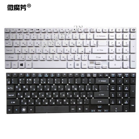 Russian Keyboard for Acer Aspire E5-551 E5-551G E5-571 E5-571G E5-571PG e5-571g-59vx E5-531 E5-531G E5-511P E1-572P E1-572PG RU ► Photo 1/5