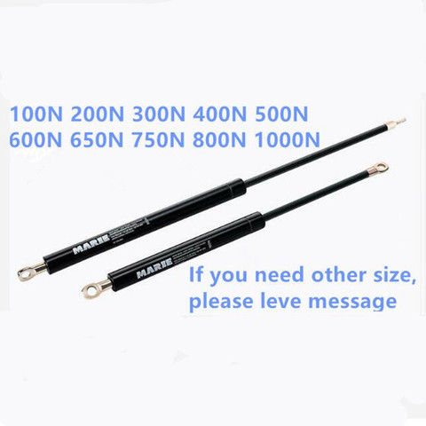 (2pcs/lot) Force Lift Support Furniture Gas Strut Spring 100N-1000N/10-100kg Commission Gas Spring Tailor-made Gas Spring ► Photo 1/6