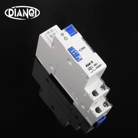 ALST8 (E8) E8 staircase light time switch timer controller 16A 220V good quality 1-7 minutes 1 to 7 minutes timer ► Photo 1/6