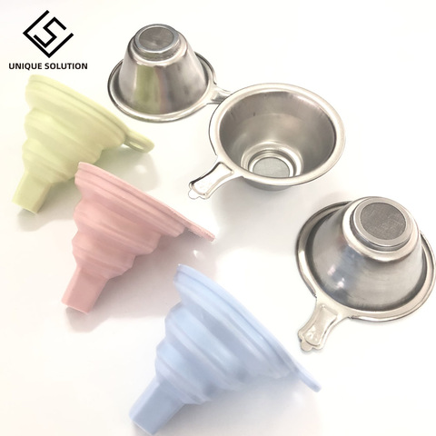 High Quality Metal UV Resin Filter Cup+Silicon Funnel Disposable for ANYCUBIC Photon SLA 3D Printer Accessories ► Photo 1/6