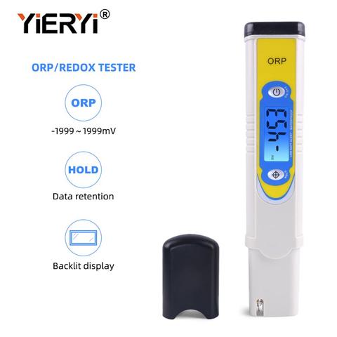 yieryi ORP Meter water quality Analyser aquarium tester pen Range:0~1999mg/LmV Backlight LCD for Laboratory swimming pool ► Photo 1/6