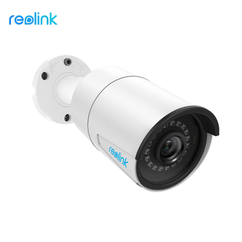 Reolink RLC-410 PoE surveillance camera 5MP 30m night vision SD card slot Mic motion detection remote access outdoor waterproof ► Photo 1/6