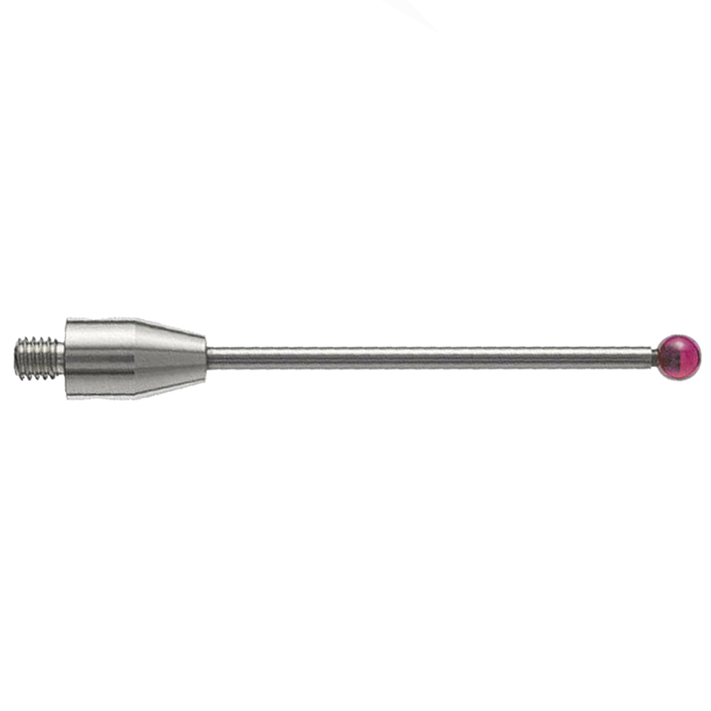 1pcs Touch Probe Styli M4 Thread 4mm Rubine Ball 50mm Long CMM Practical ► Photo 1/4