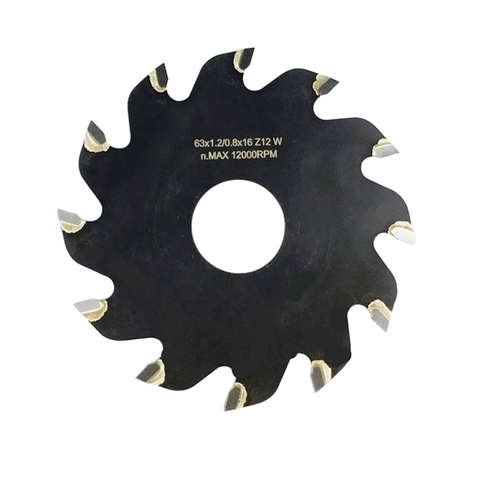 Mini Circular Saw Blade Diameter 63mm Alloy Steel 12-Teeth Wheel Discs 20mm Aperture For Wood Aluminum Metal Plate Cutting Tool ► Photo 1/4