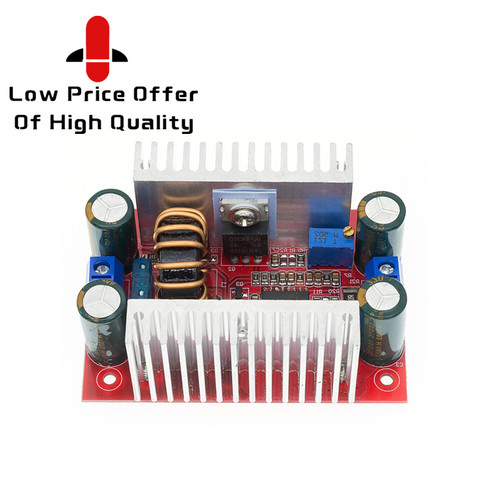 DC 400W 15A Step-up Boost Converter Constant Current Power Supply LED Driver 8.5-50V to 10-60V Voltage Charger Step Up Module ► Photo 1/1