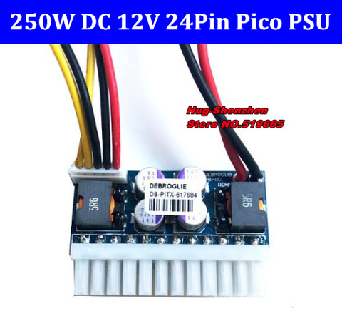 DC 12V 250W 24Pin Pico ATX Switch pcio PSU Car Auto Mini ITX High Power Supply Module ITX Z1 ► Photo 1/6