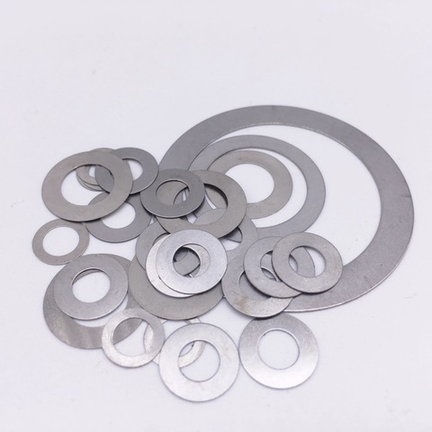 100Pcs Thickness 0.2mm Flat Washer Ultrathin gasket Thin Shim Washers Stainless Steel 304 M3 M4 M5 M6 M8 M10 M12 M14 M16 M18 M20 ► Photo 1/1