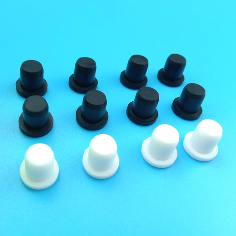 10pcs Silicone rubber Solid Plug Mushroom Type Stoppers for hole 7.5mm 7.8mm 8mm 8.3mm8.5mm Round Tapered end caps Holes Masking ► Photo 1/6