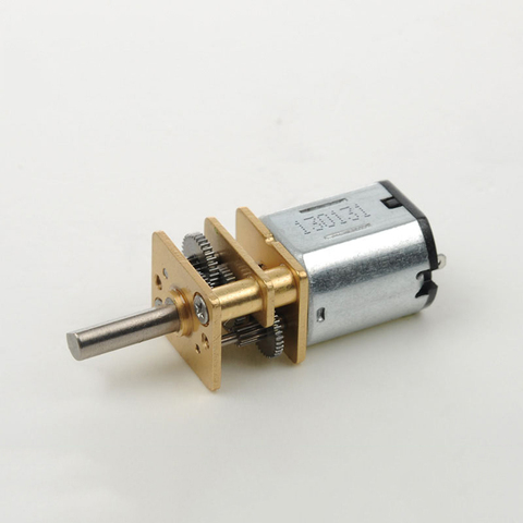 N10 DC 3V 80RPM  Mini Full Metal Gear Motor Reduction Micro Gearbox Gear motor Speed Reducer DIY Smart Car Robot ► Photo 1/6