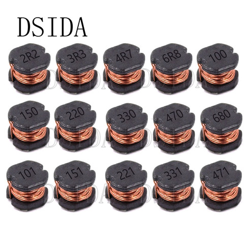 20PCS Inductor CD54 Power Inductance SMD 2.2UH 3.3UH 4.7UH 6.8UH 10UH 15UH 22UH 33UH 47UH 68UH 100UH 150UH 220UH 330UH 470UH ► Photo 1/5