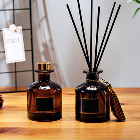 50ml Fragrance Decoration Rattan Sticks Purifying Air Aroma Diffuser Set Aromatherapy Living Room Office No Fire Essential Oil ► Photo 1/6