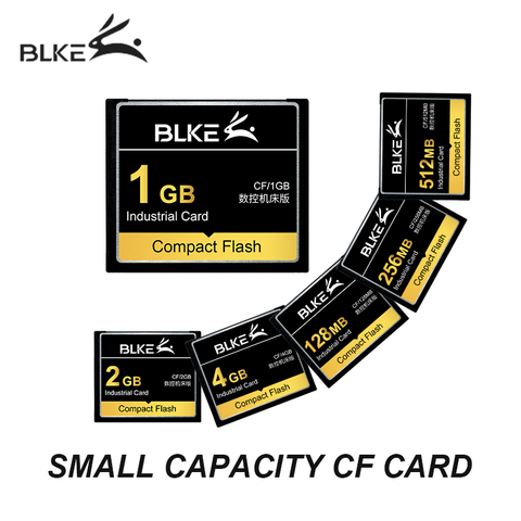 BLKE CF Card 128M 256M 512MB 1G 2GB 4G Compact Flash Card Memory Card for Machining center fanuc Mitsubishi M70 CNC machine tool ► Photo 1/6