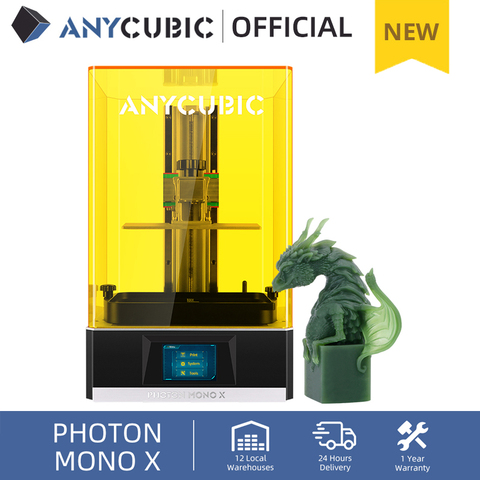 ANYCUBIC Photon Mono X 8.9″ 4K LCD 3D Printer UV Resin Printers High Speed 3D Printing 192*120*250mm 3D Printer ► Photo 1/5