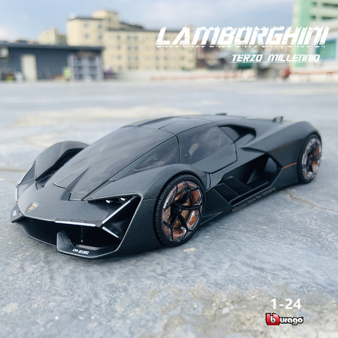 Bburago 1:24 Lamborghini Third Age Concept Terzo Millennio Car gift simulation alloy car collection toy ► Photo 1/6