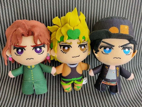 Jojos Bizarre Adventure Tomoni Plush Doll Jotaro Kujo Dio set of 3 ► Photo 1/5