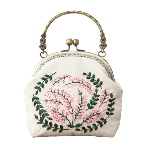 Buy Embroidery Bag Handcraft Needlework Cross Stitch Kit