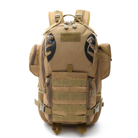 45L Outdoor Military Backpack Tactical Rucksack Camping Hiking Travel Sports Bag Climbing Army Bags Molle Hunting Sack XA943WA ► Photo 1/6
