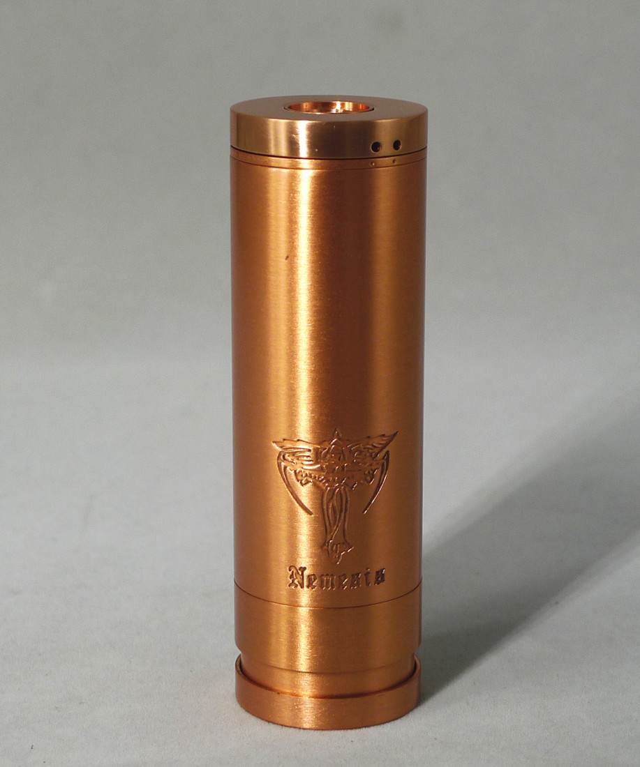 Buy Online Copper Nemesis Mechanical Mod Vapor Vape Battery Body Rda Alitools