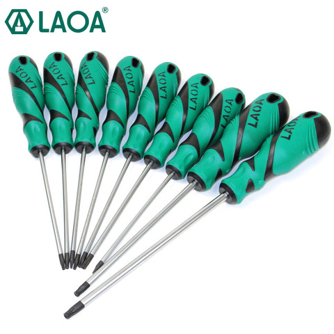 LAOA  S2 Double color Handle Hex Torx hexangular screwdriver bolt driver Special screwdrivers ► Photo 1/6