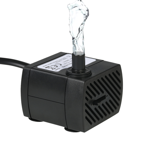 2W/2.5W/4W Ultra-Quiet Submersible Water Fountain Pump Filter Fish Pond Aquarium Water Pump Tank Garden Fountain 110V 220V ► Photo 1/6