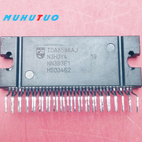 1PCS TDA8588AJ/R1CU TDA8588 TDA8588AJ TDA8588AJ/N2/R1 IC AMP AUDIO PWR 87W QUAD 37SIL ► Photo 1/2