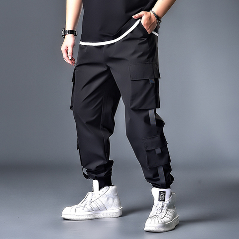 7XL 6XL 5XL XXXXL Pockets Cargo Harem Pants Mens Casual Joggers Baggy Tactical Trousers Harajuku Streetwear Hip Hop Fashion Swag ► Photo 1/6
