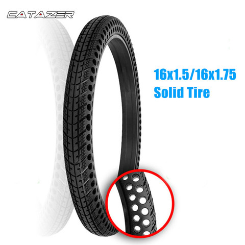 16*1.50 Non-pneumatic Solid Tire 16*1.75 Honeycomb Solid Tire Explosion-Proof Tires ► Photo 1/1