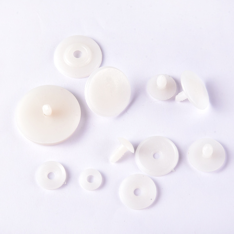 10Sets Size 30/35/40/45mm White Plastic Doll Joints Dolls Accessories For Stuffed Toys Teddy Bear Making DIY Crafts Child Gift ► Photo 1/5