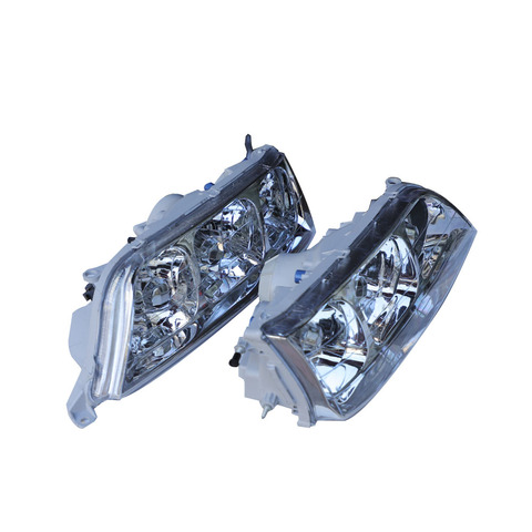 Headlight and Turning Light For Mark II GX100 JZX100 1996 1997 1998 1999 2000 Crystsal Lens total 4 pcs ► Photo 1/6