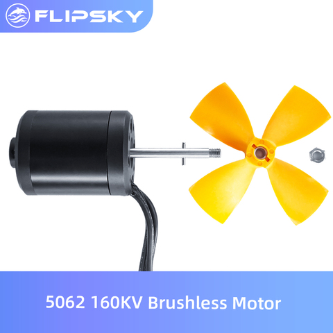 Flipsky 5062 160KV Motor IP68 Waterproof Treatment of Vacuum Sealing Coil Brushless Motor For Direct Drive with Propeller/Efoil ► Photo 1/6