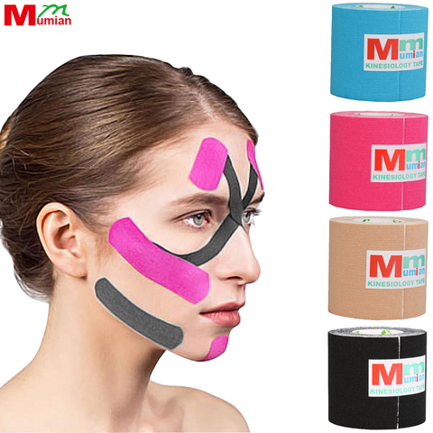 Kinesiology Tape Grip Elastic Tape Athletic Recovery Kneepad Brace Support Protector Bandage Therapeutic Antiaging Beauty Tape ► Photo 1/6