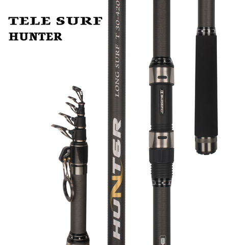 MIFINE Telescopic SURF Spinning Fishing Rod 3.9/4.2/4.5/5.0/5.3m Carbon Carp Travel Rods Power 80-150g Throwing Surfcasting Pole ► Photo 1/1