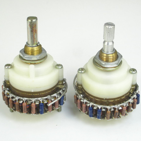 23 Step Progressive Shunt Volume Control Potentiometer Single Channel 10K 50K 100K 250K DALE Resistor ► Photo 1/2