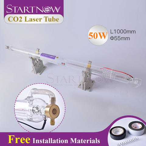 Startnow Laser Glass Tube CO2 50W 1000mm Lamp Pipe For Laser Engraver Carving Machine Accessories Cutter Marking Equipment Parts ► Photo 1/6