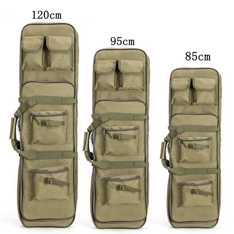 Hot Sale Dual Rifle Carrying Case Gun Bag Backpack Portable Outdoor Tactical Long Guns Bag 33''/37''/47'' ► Photo 1/6