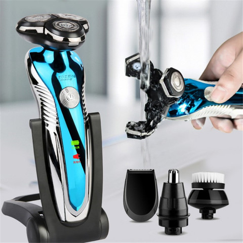 New Electric Shaver Washable Rechargeable Electric Razor Shaving Machine for Men Beard Trimmer Wet-Dry Dual Use ► Photo 1/6