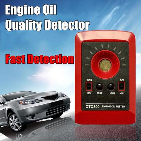 OTO300 Digital Car Oil Tester Portable Automotive Engine Oil Quality Motor Detector Gas Diesel Fluid Analyzer Inspection Tool ► Photo 1/6