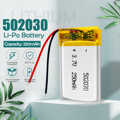 BATERIA LIPO 502030 3.7 V 250MAH