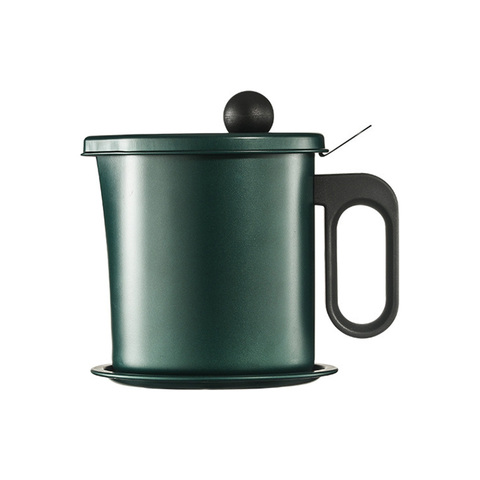 Buy Online 1 7l Fine Mesh Separator Kitchen Pot Oil Container Easy Clean With Strainer Stainless Steel Bacon Grease Storage Can Cooking Alitools