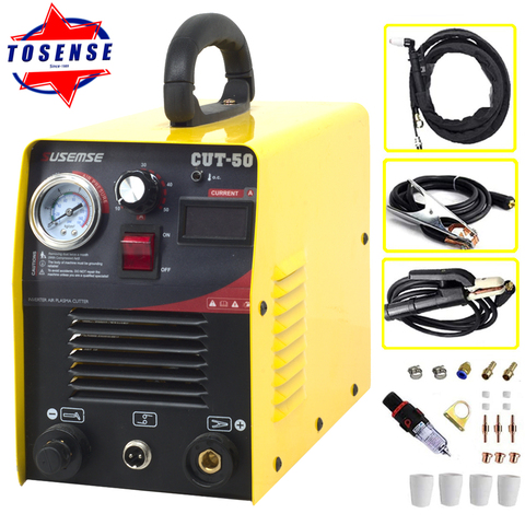 CUT50 Plasma Cutter Portable CNC 110/220V Plasma Cutter Machine 50A DC IGBT Inverter Pilot Arc Air Plasma Cutting Machine 1-14mm ► Photo 1/1