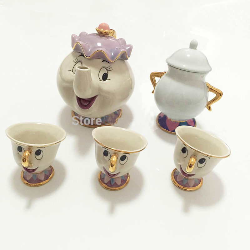 Beauty and the Beast Set Mrs Potts' son Chip only Cup Coffee Mug Gift ceramics 