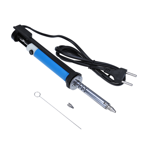 30W Electric Desoldering Pump Soldering Iron Pen Welding Suction Heating Suction Sucker Pen with Nozzle Soldering Tool EU Plug ► Photo 1/6