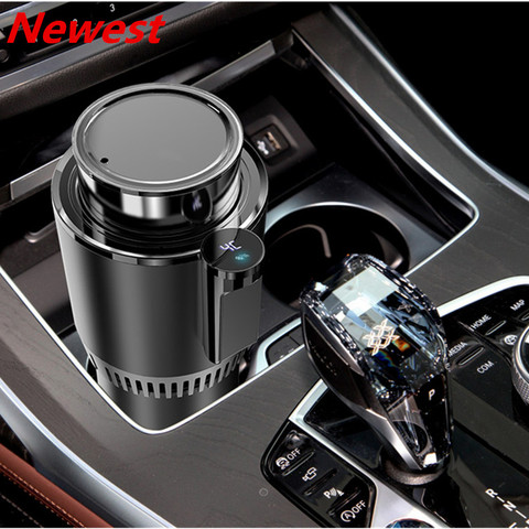 DC 12V Car Heating Cooling Cup 2-in-1 Car Office Cup Warmer Cooler Smart Car Cup Mug Holder Tumbler Cooling Beverage Drinks Cans ► Photo 1/6